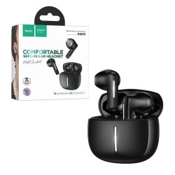 Auscultadores True Sem Fio Hoco EQ33 Gem Preto